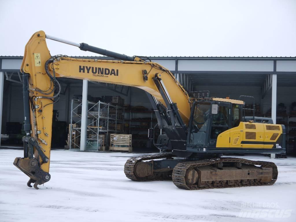 Hyundai HX 330 L Гусеничные экскаваторы
