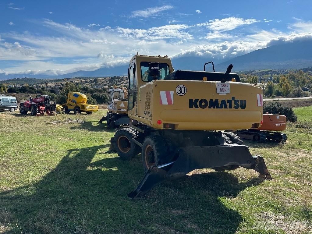 Komatsu PW 170-6 Колёсные экскаваторы