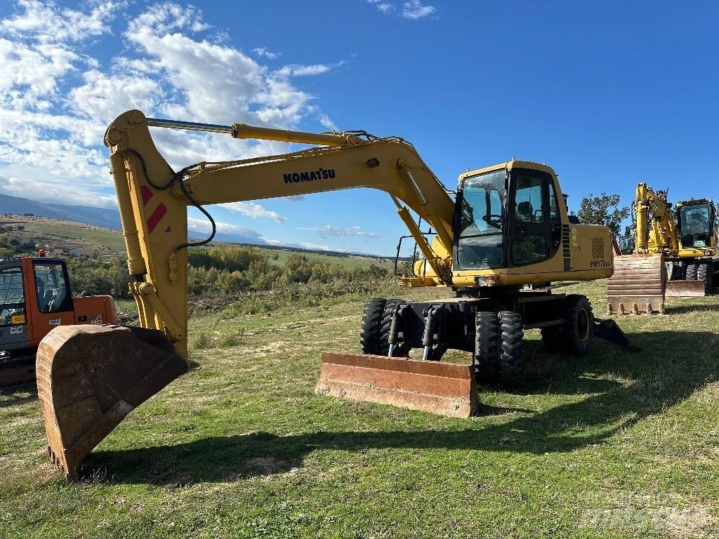 Komatsu PW 170-6 Колёсные экскаваторы