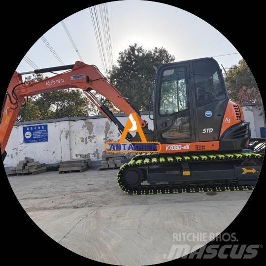 Kubota KX 080-4 Малые экскаваторы 7т-12т