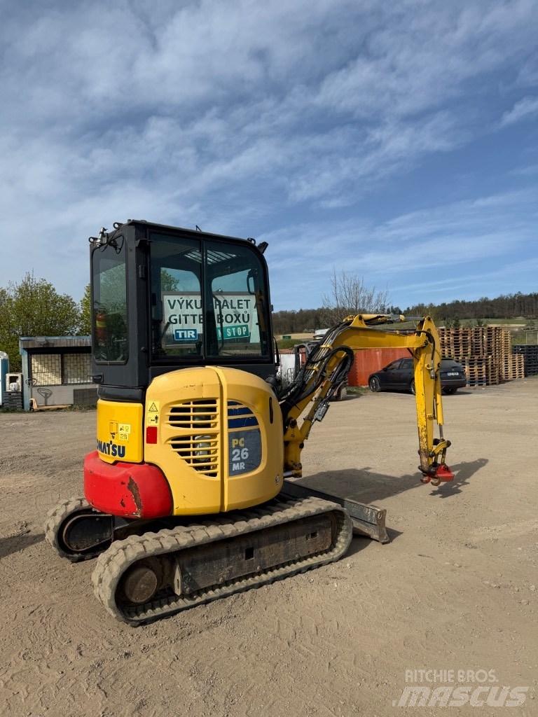 Komatsu PC 26 MR Мини-экскаваторы