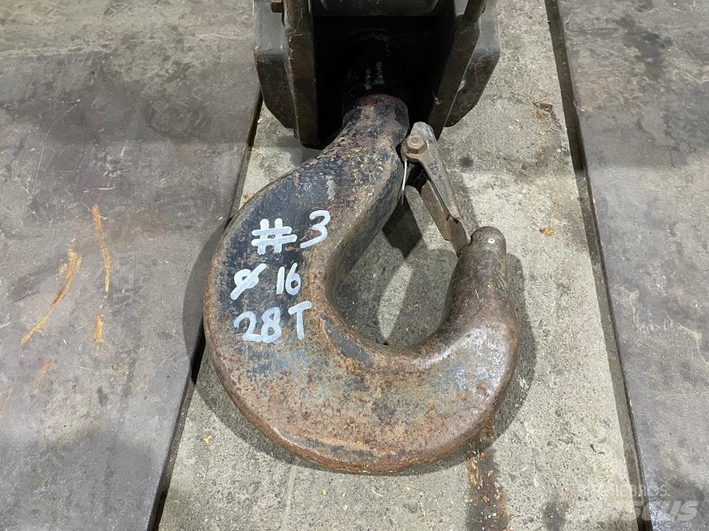 Krupp hookblock 28T Запчасти для кранов
