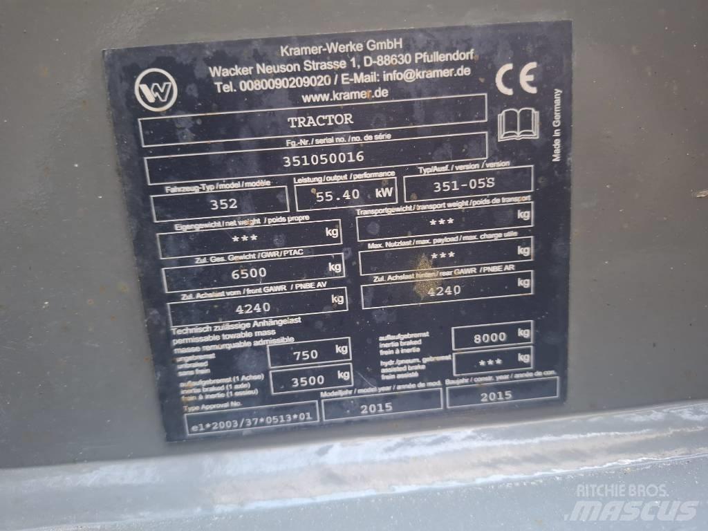 Kramer 8085 Фронтальные погрузчики