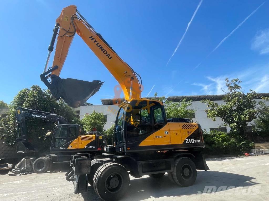 Hyundai R210W Колёсные экскаваторы
