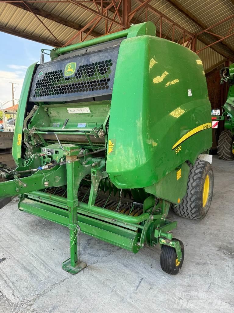 John Deere 990 Рулонные пресс-подборщики