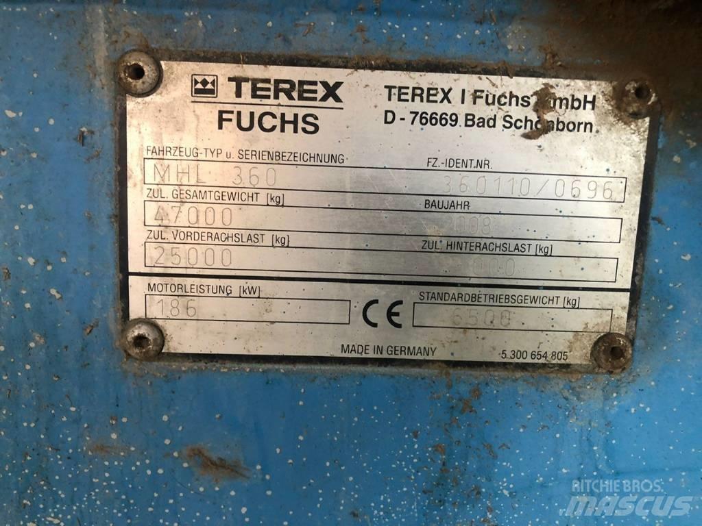 Terex Fuchs MHL 360 Колёсные экскаваторы