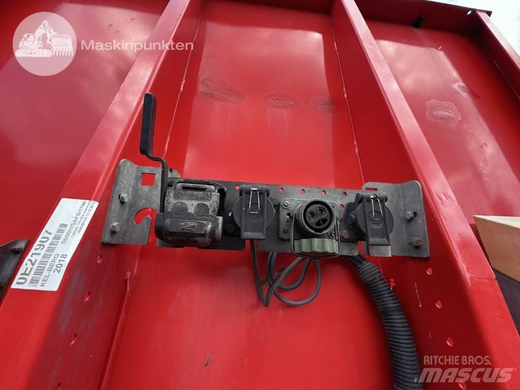 Kel-Berg S 600 H Полуприцепы-платформы/боковая разгрузка