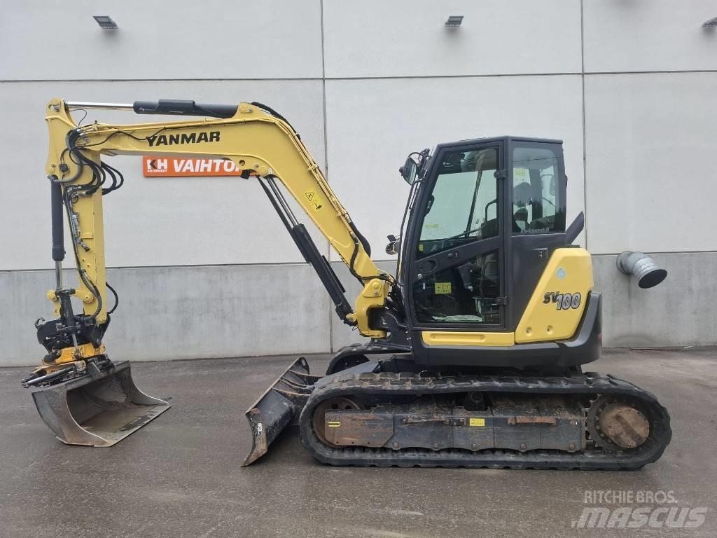 Yanmar SV 100-2A Малые экскаваторы 7т-12т