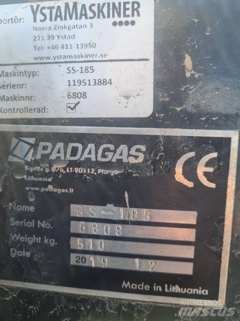 Padagas SS-185 Навесные щетки
