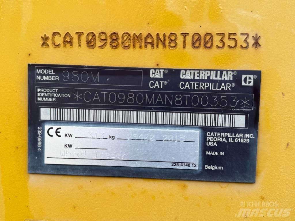 CAT 980 M Фронтальные погрузчики