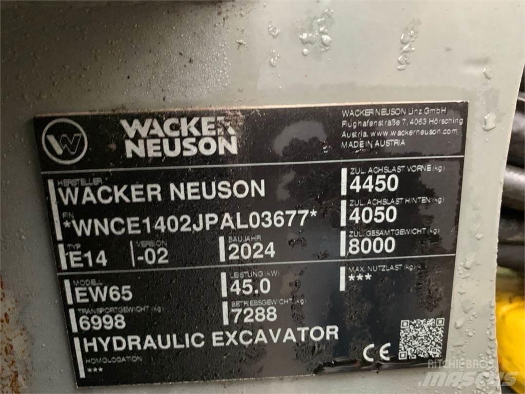 Wacker Neuson EW65 Колёсные экскаваторы