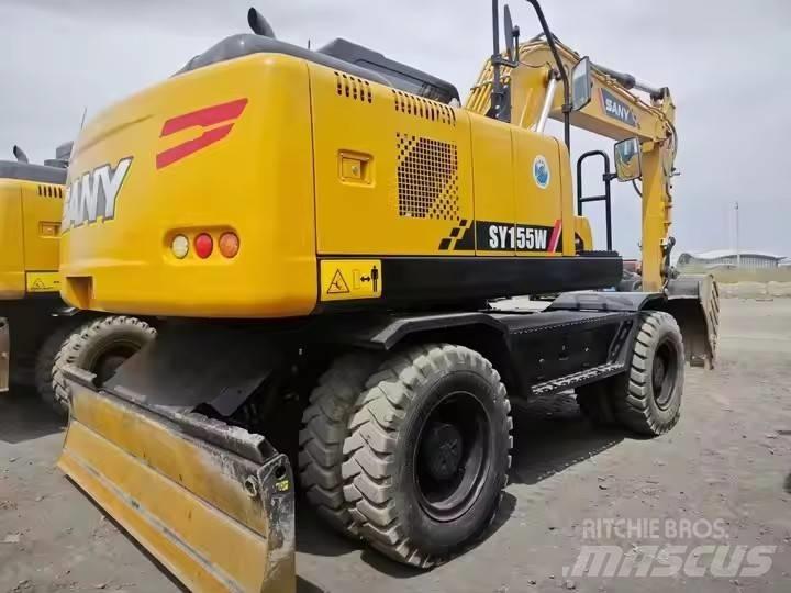 Sany SY155W Колёсные экскаваторы