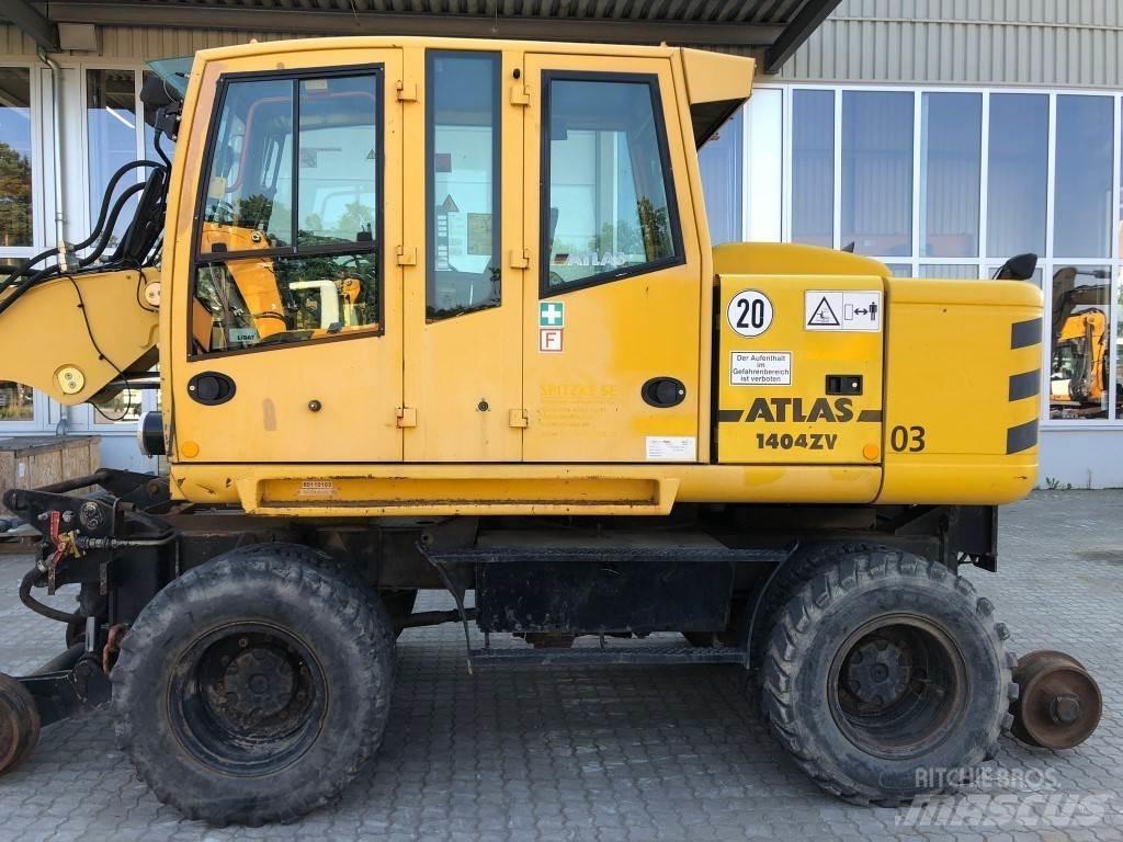Atlas AB1404K Колёсные экскаваторы