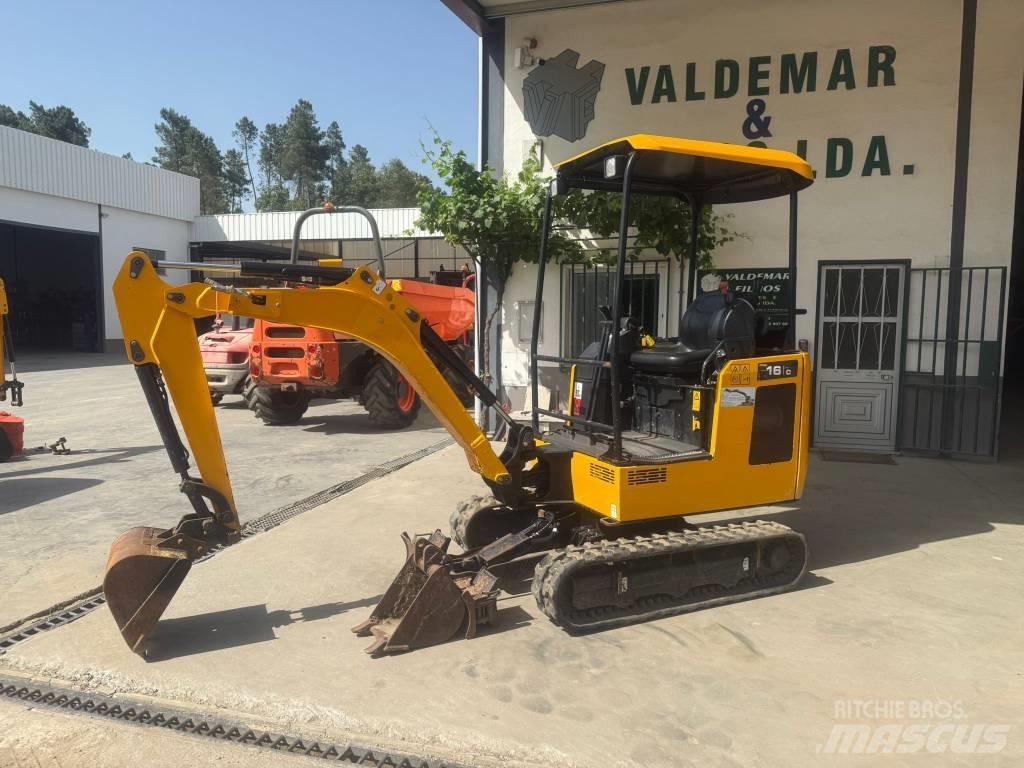 JCB 16 C-1, 740h Мини-экскаваторы