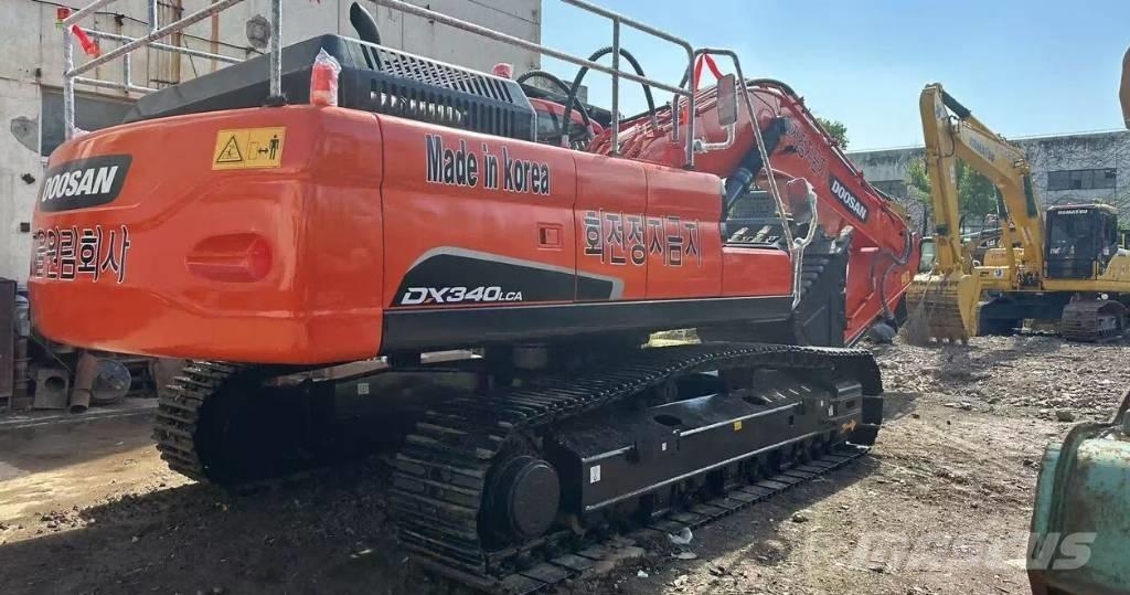 Doosan DX340 Гусеничные экскаваторы