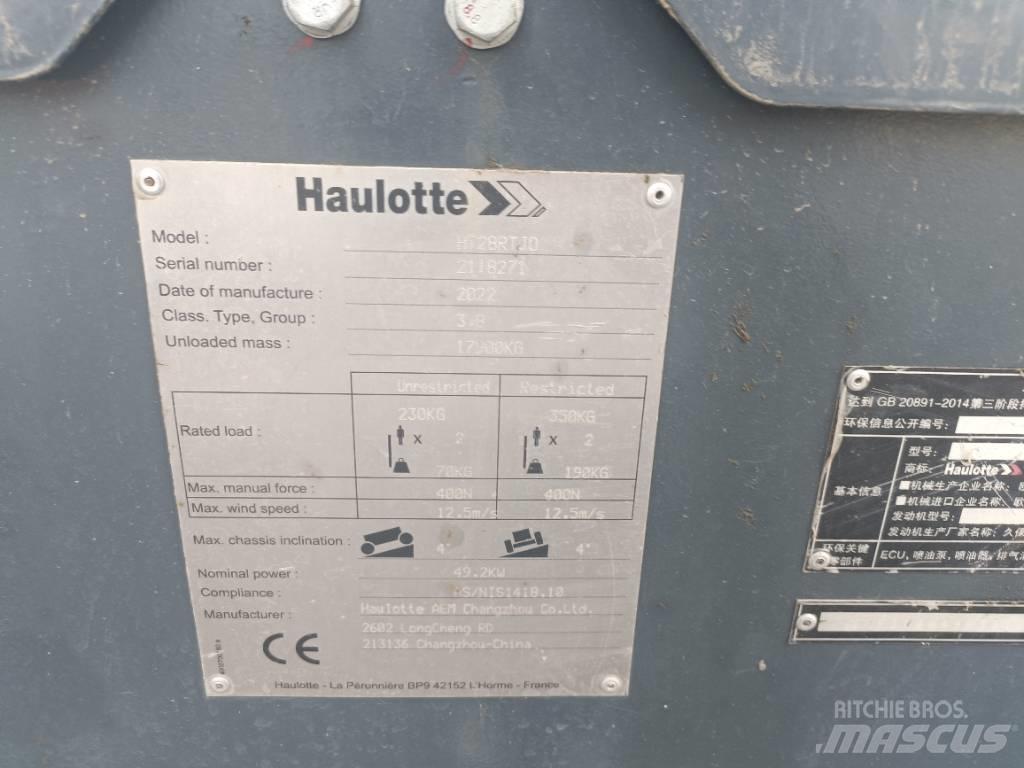Haulotte HT28RTJO Телескопические подъемники