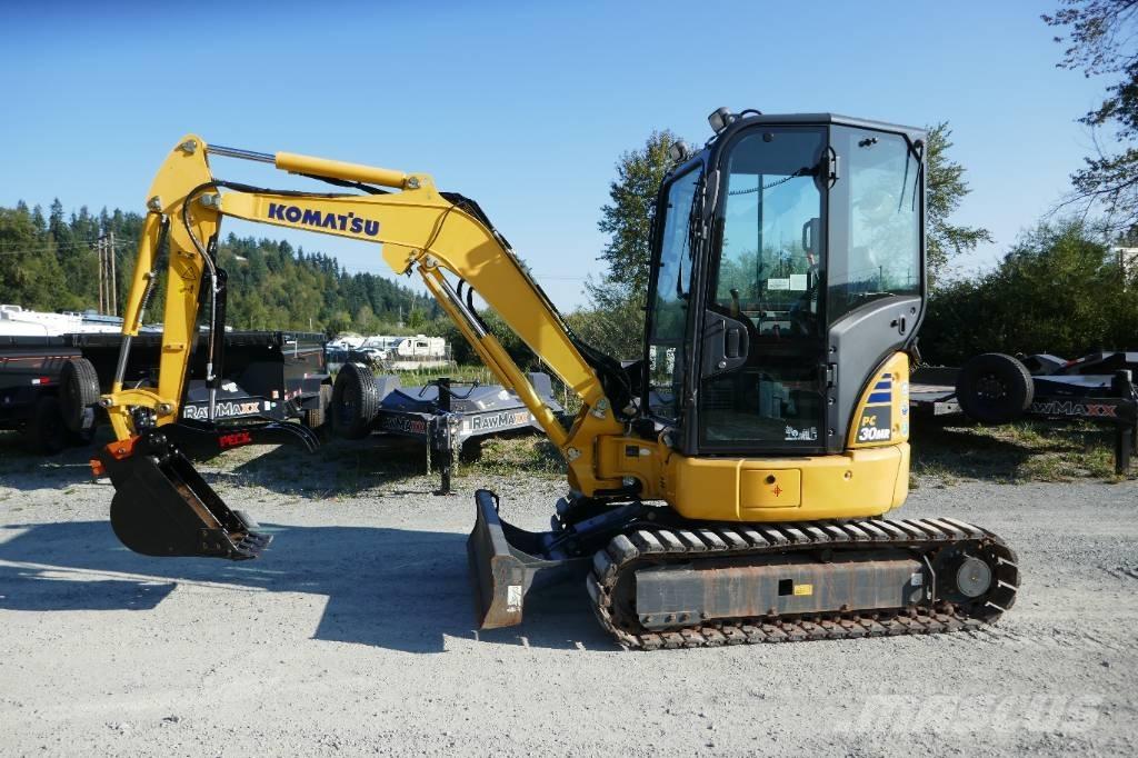 Komatsu PC30MR-5 Мини-экскаваторы