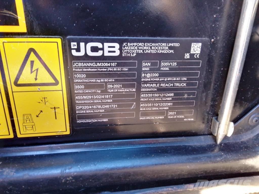 JCB 535-125 Телескопические погрузчики