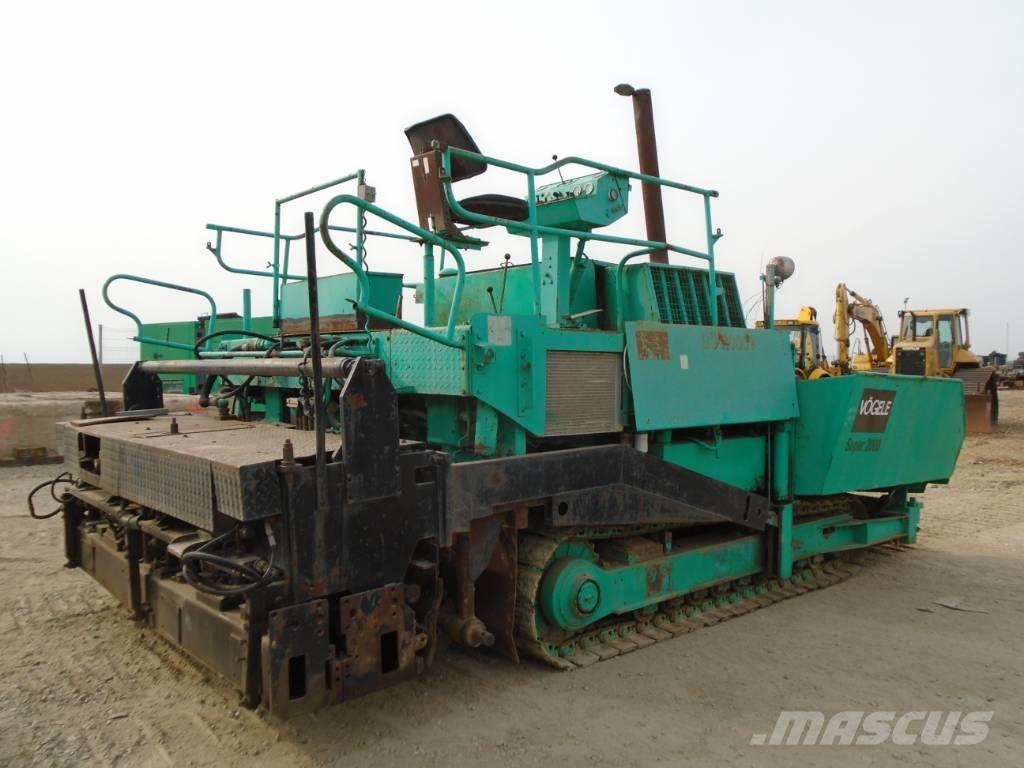 Vögele Super 2000 Асфальтоукладчики