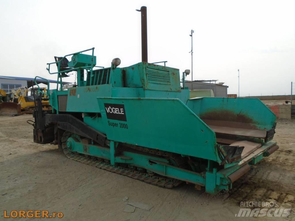 Vögele Super 2000 Асфальтоукладчики