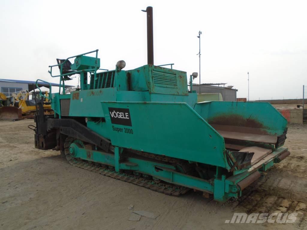 Vögele Super 2000 Асфальтоукладчики