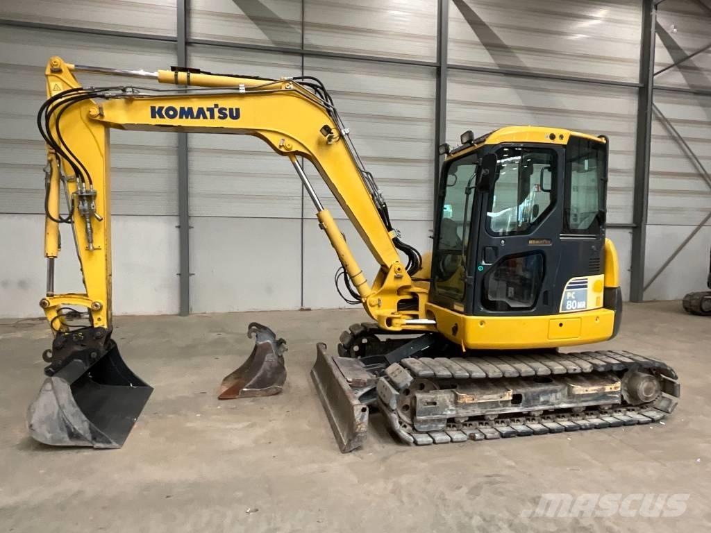 Komatsu PC 80 MR-3 Малые экскаваторы 7т-12т