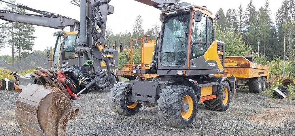 Volvo EWR 150 E Колёсные экскаваторы