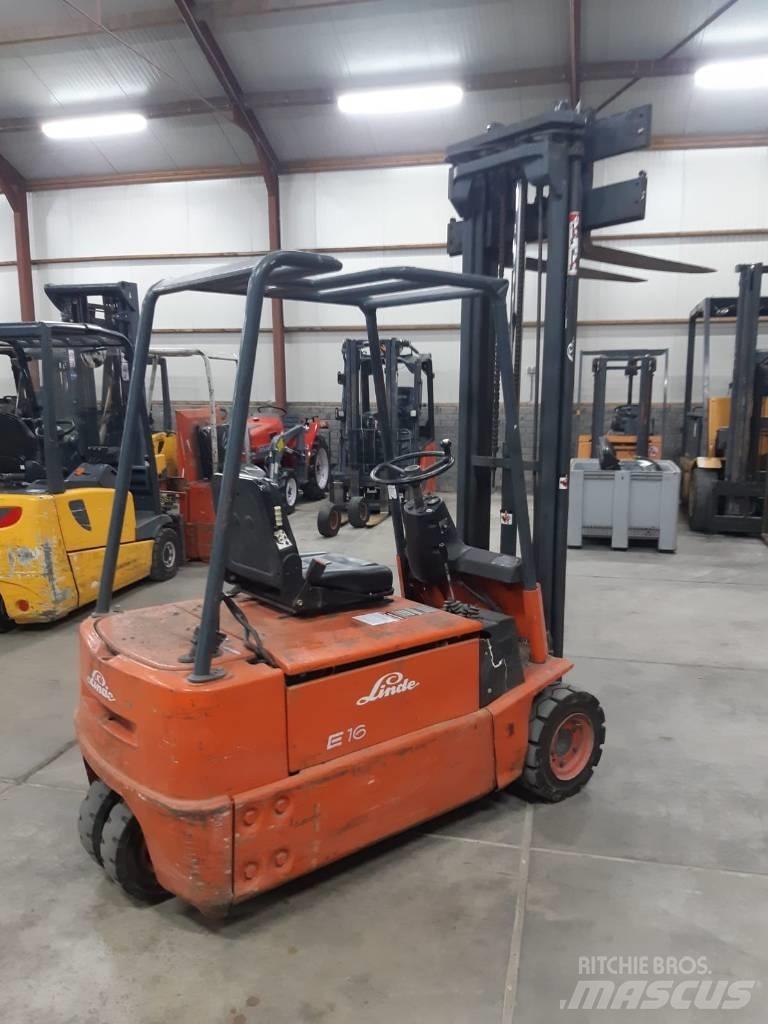 Linde E 16 Электропогрузчики