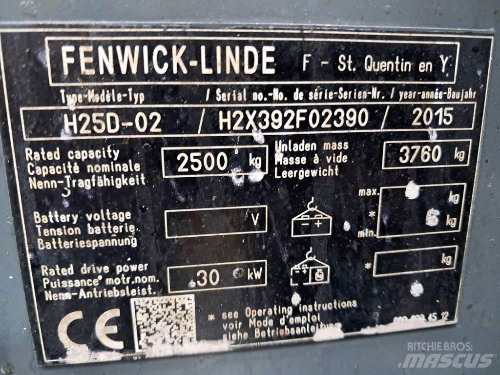 Linde H25D-02 Дизельные погрузчики