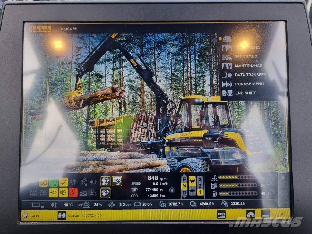 Ponsse Buffalo 8W Форвардеры