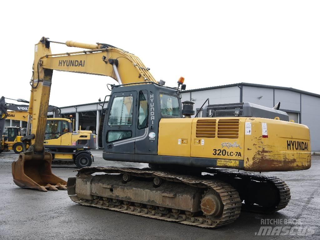 Hyundai R 320 LC-7A Гусеничные экскаваторы