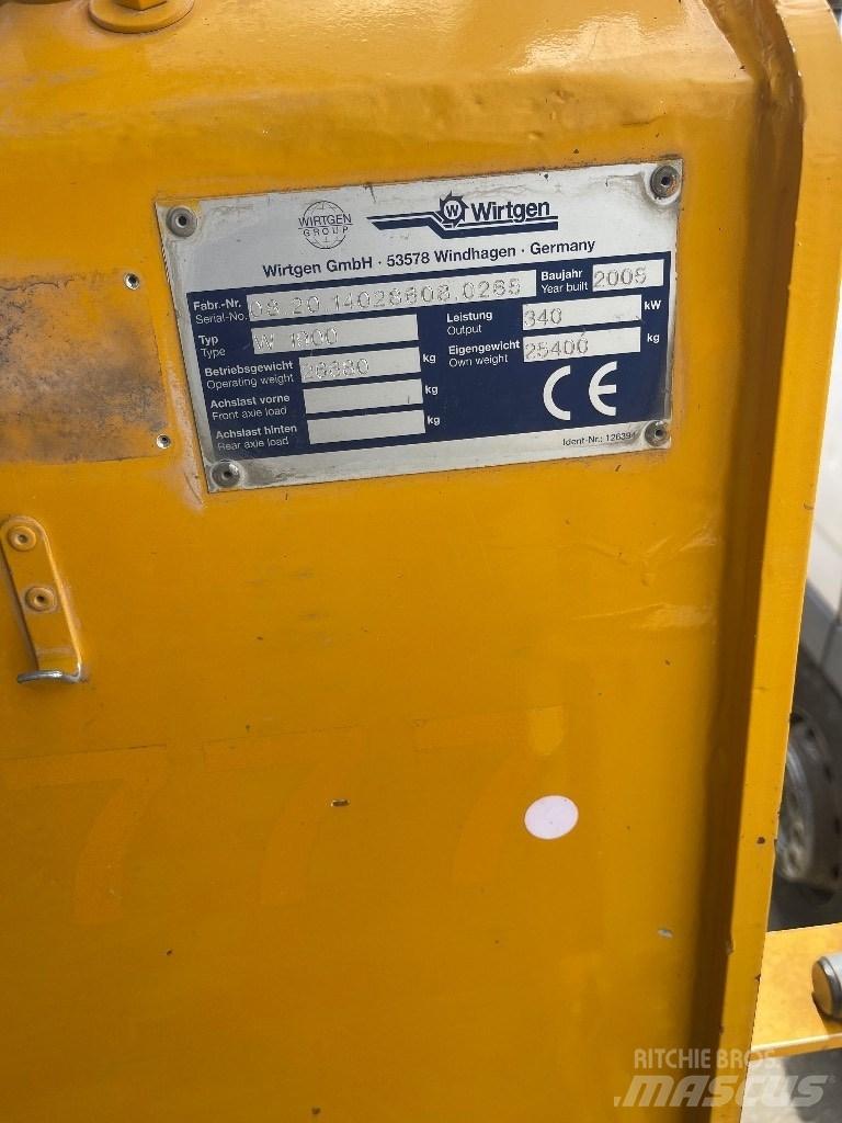 Wirtgen W 1900 Дорожные фрезы