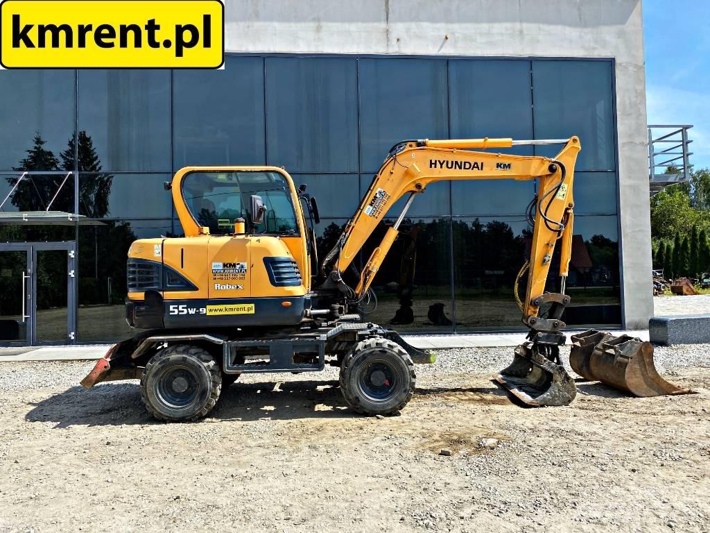Hyundai Robex 55-9 A Колёсные экскаваторы