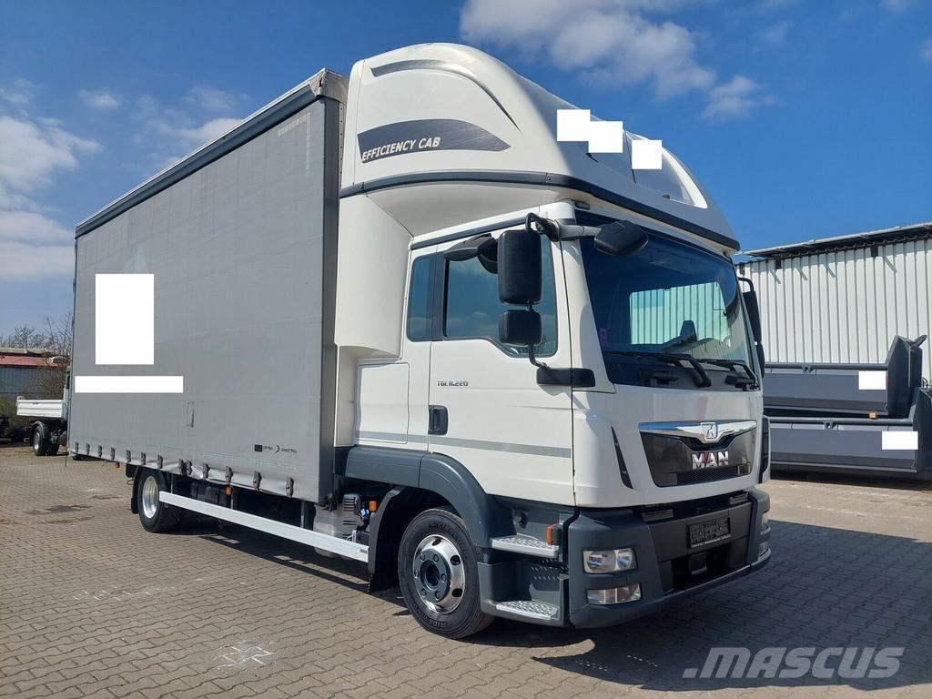 MAN TGL 8.220 Тентованные грузовики