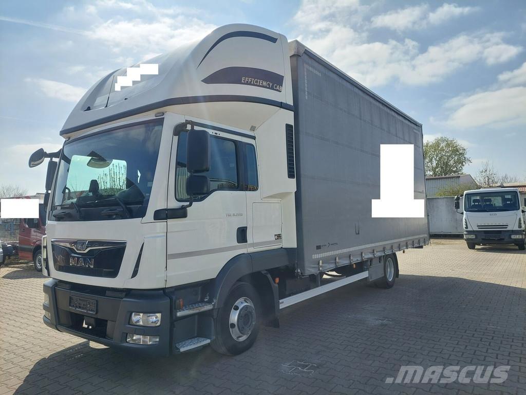 MAN TGL 8.220 Тентованные грузовики