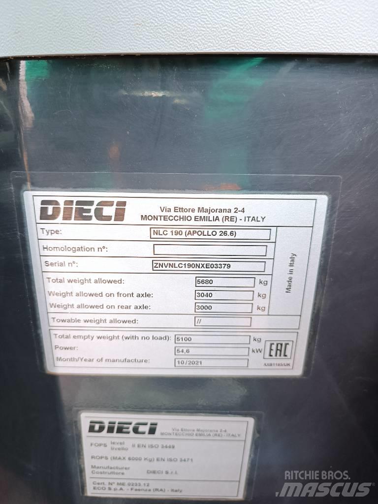 Dieci Apollo 26.6 Телескопические погрузчики