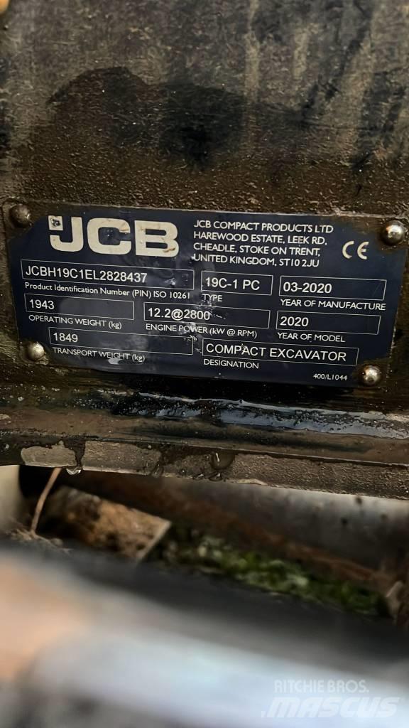 JCB 19 C-1 Мини-экскаваторы