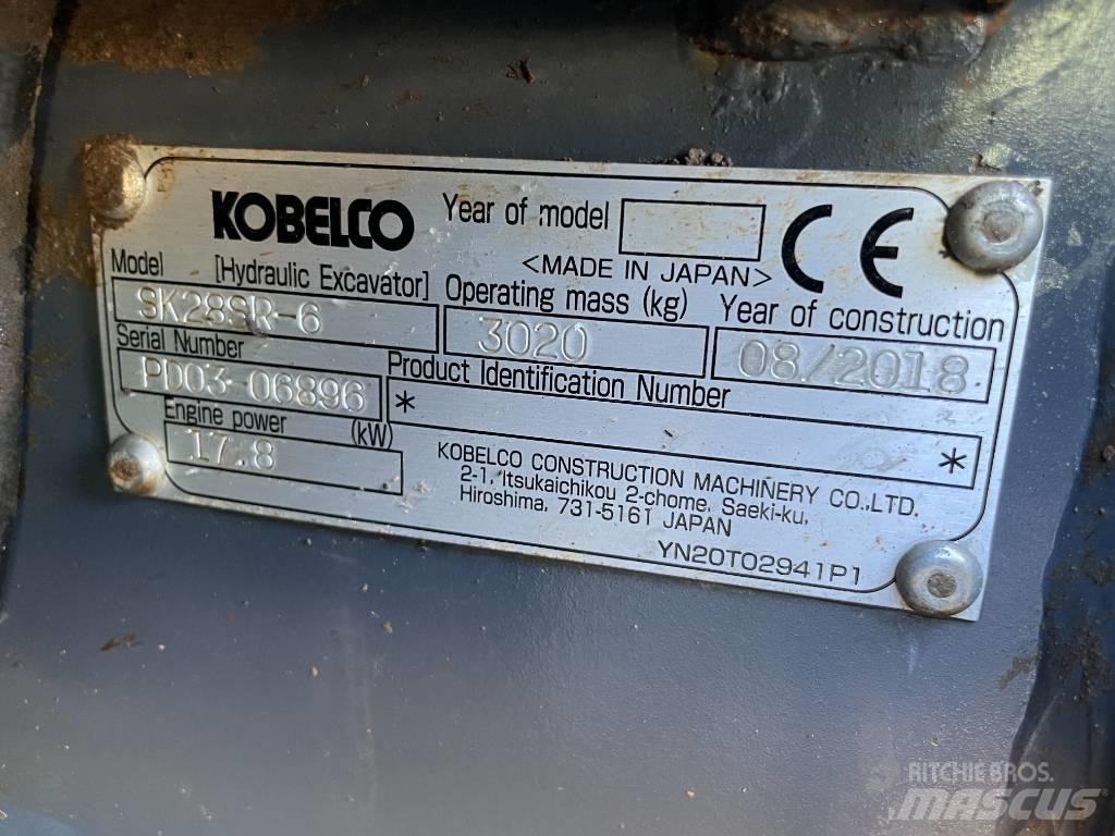 Kobelco SK 28 SR Мини-экскаваторы
