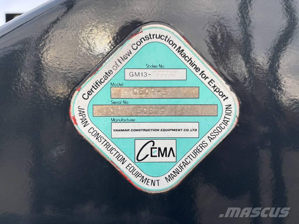 Yanmar C 50 R-5 Гусеничные самосвалы