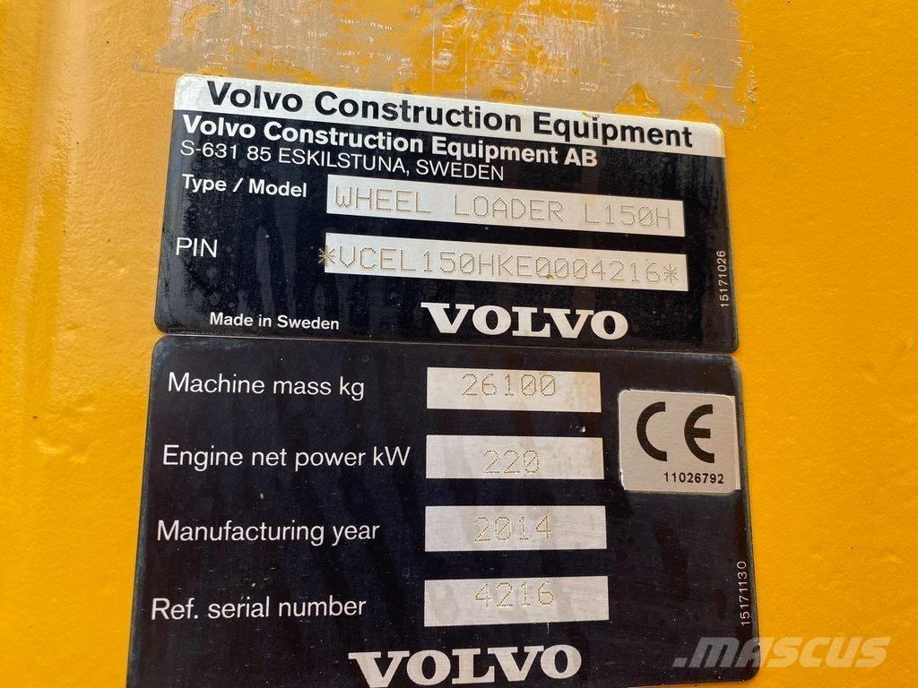 Volvo L 150 H Фронтальные погрузчики