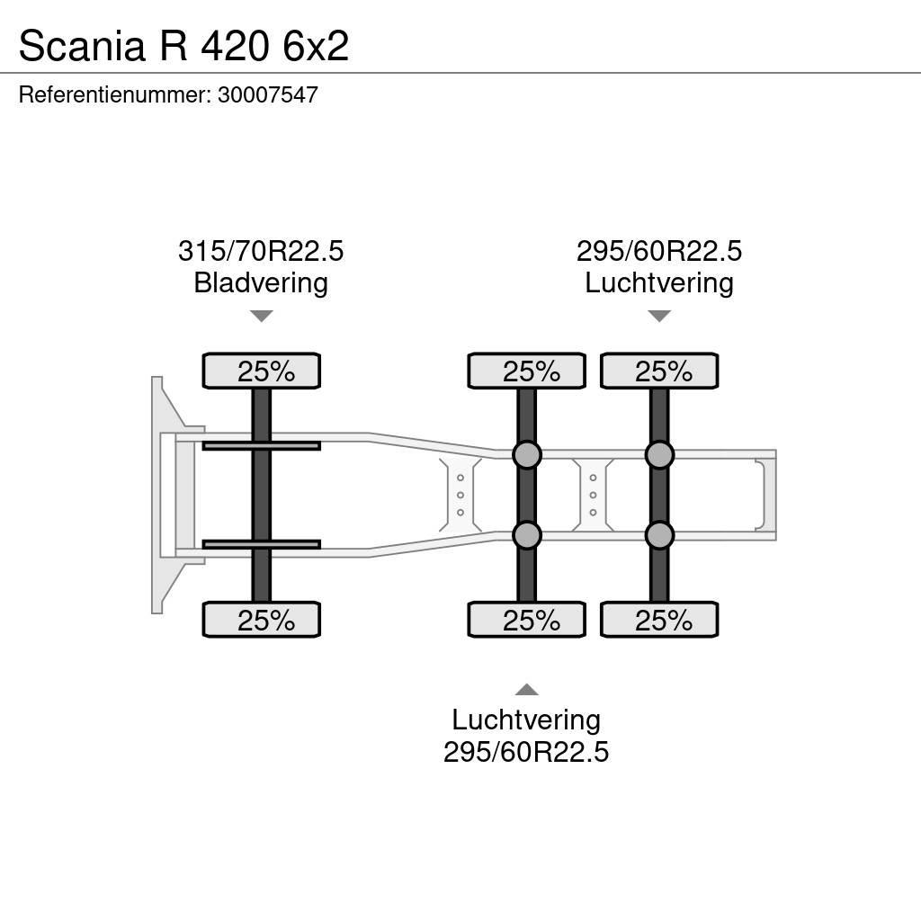 Scania R 420 6x2 Седельные тягачи