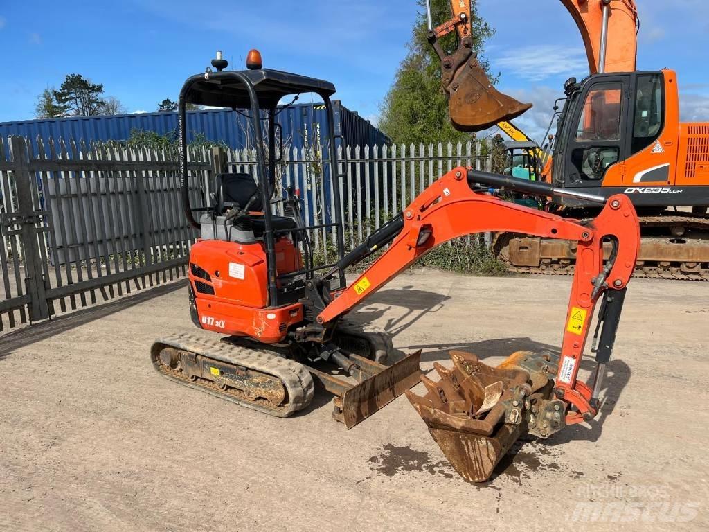 Kubota U 17-3 Мини-экскаваторы