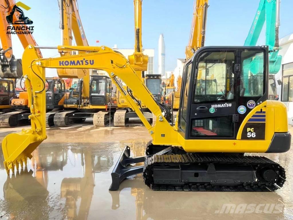 Komatsu Pc56 Мини-экскаваторы
