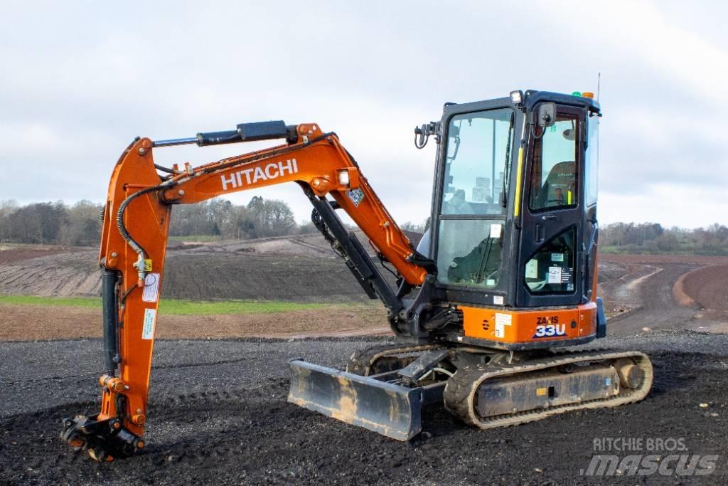 Hitachi ZX33U-6 Мини-экскаваторы