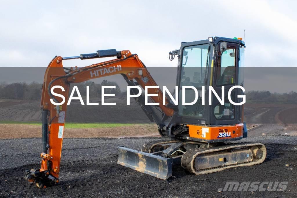Hitachi ZX33U-6 Мини-экскаваторы