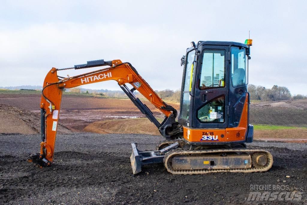 Hitachi ZX33U-6 Мини-экскаваторы