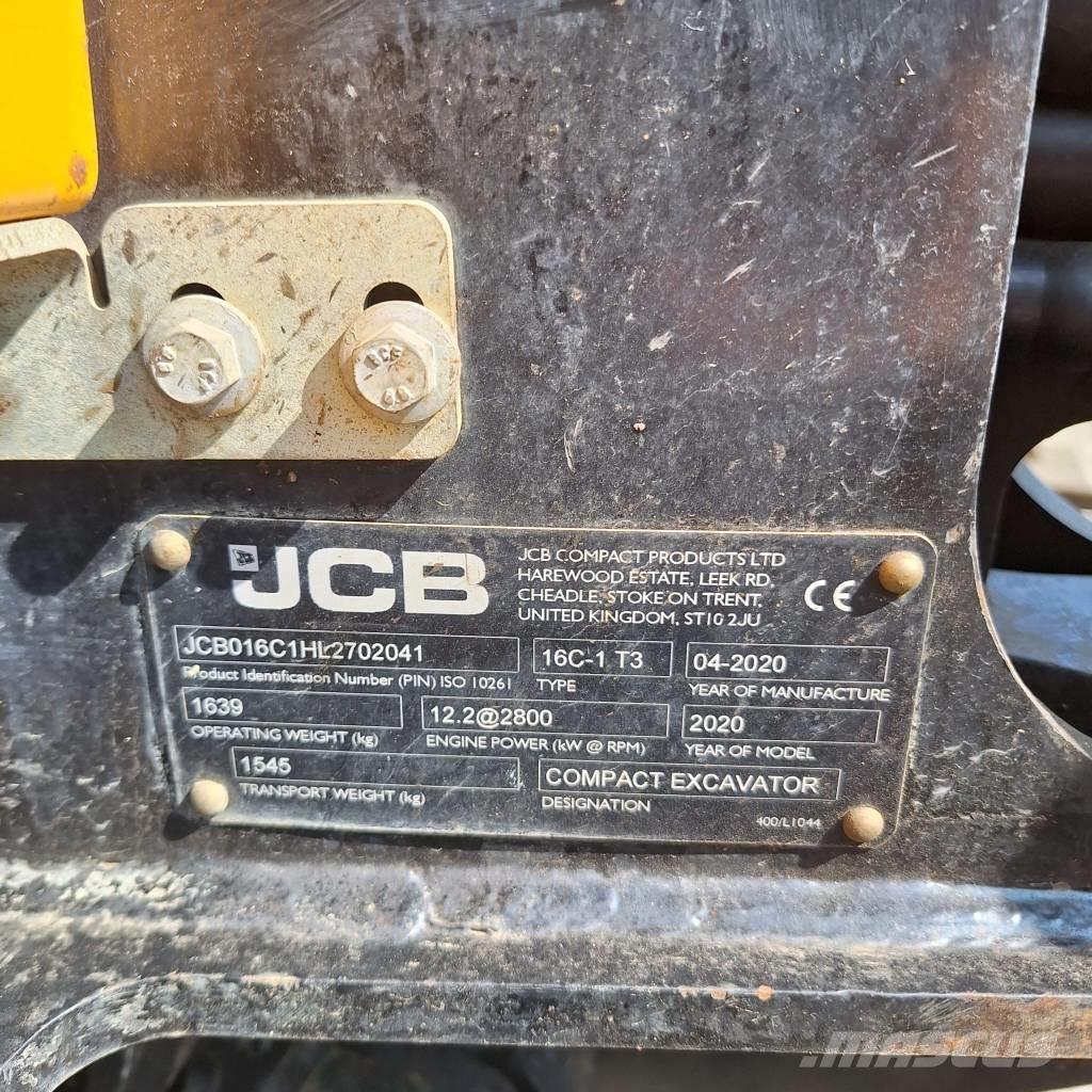 JCB 16 C-1 Мини-экскаваторы