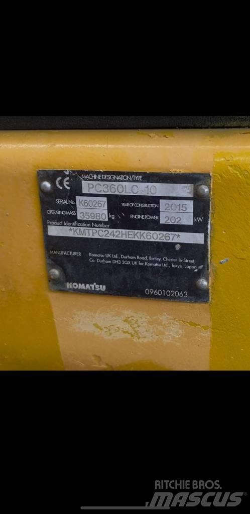 Komatsu PC360LC-10 Гусеничные экскаваторы