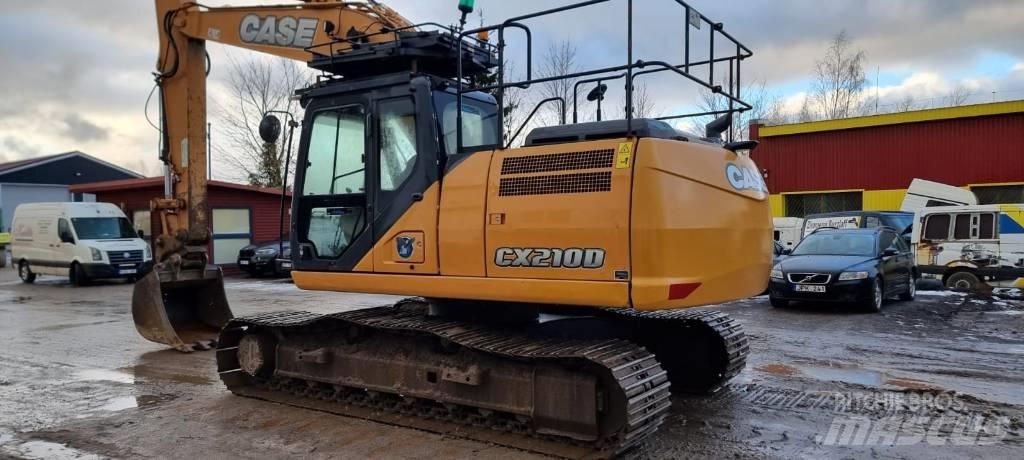 CASE CX 210 D Гусеничные экскаваторы