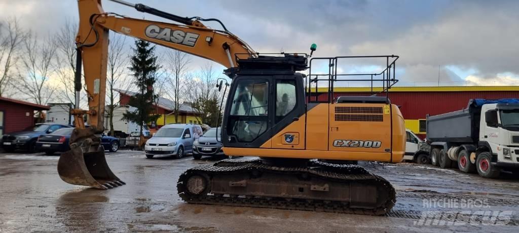 CASE CX 210 D Гусеничные экскаваторы